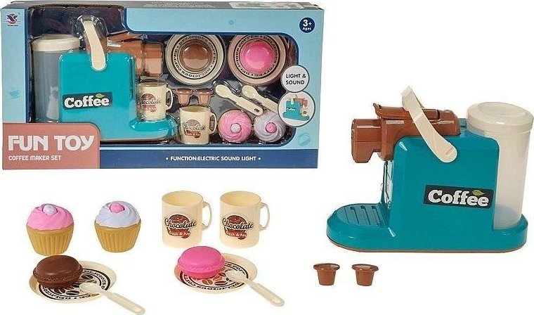 Ekspres do kawy z ciasteczkami i kubkiem