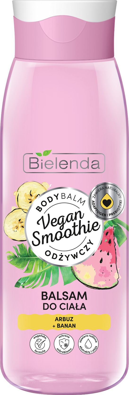 Bielenda Vegan Smoothie Balsam do ciała arbuz + banan 400 ml
