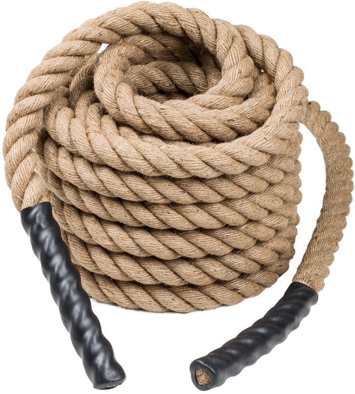 inSPORTline Lina treningowa do ćwiczeń WaveRope Base 4 x 1500 cm brązowa (12697)