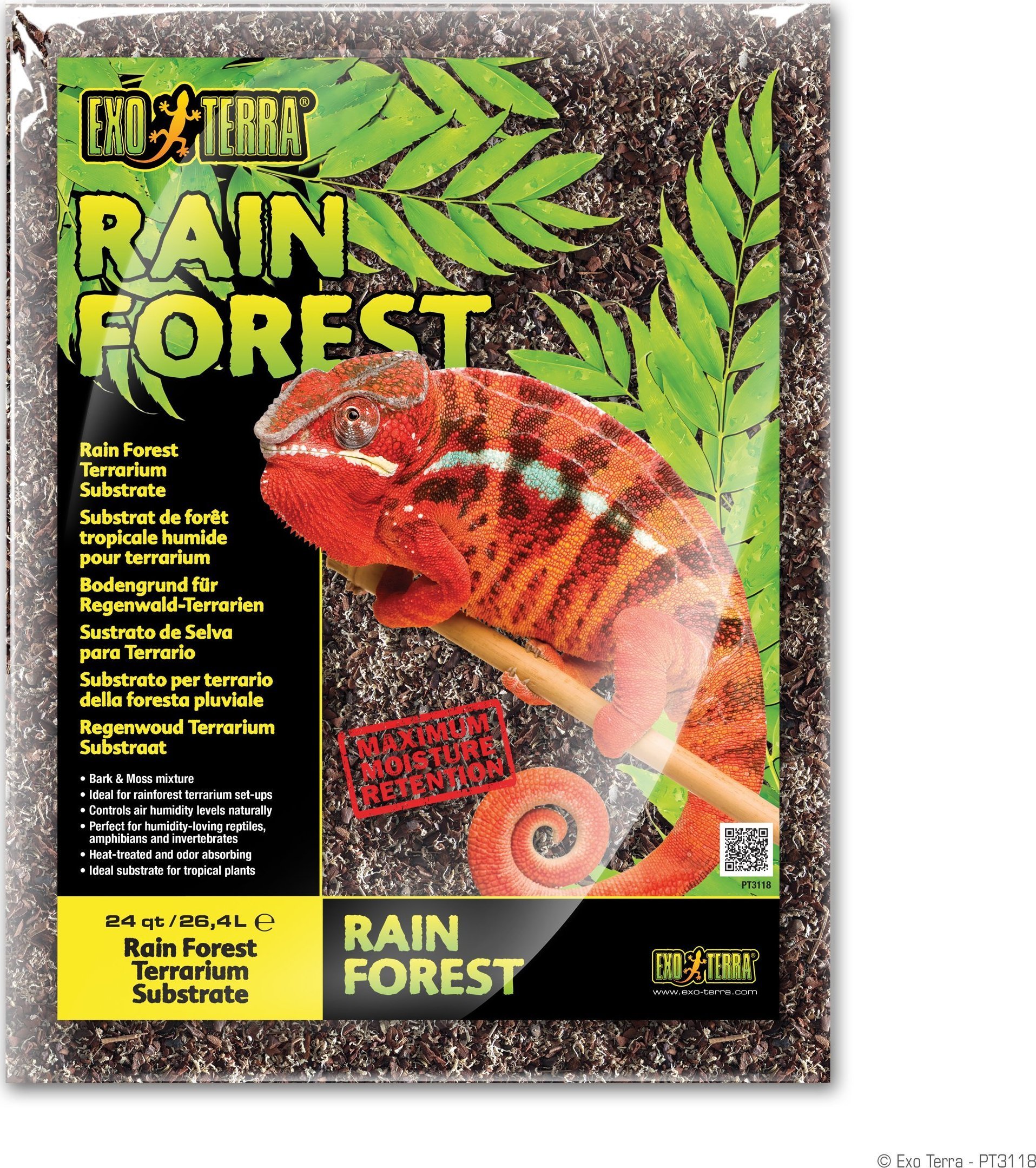 Hagen Podłoże do terrarium Rain Forest, 26,4L