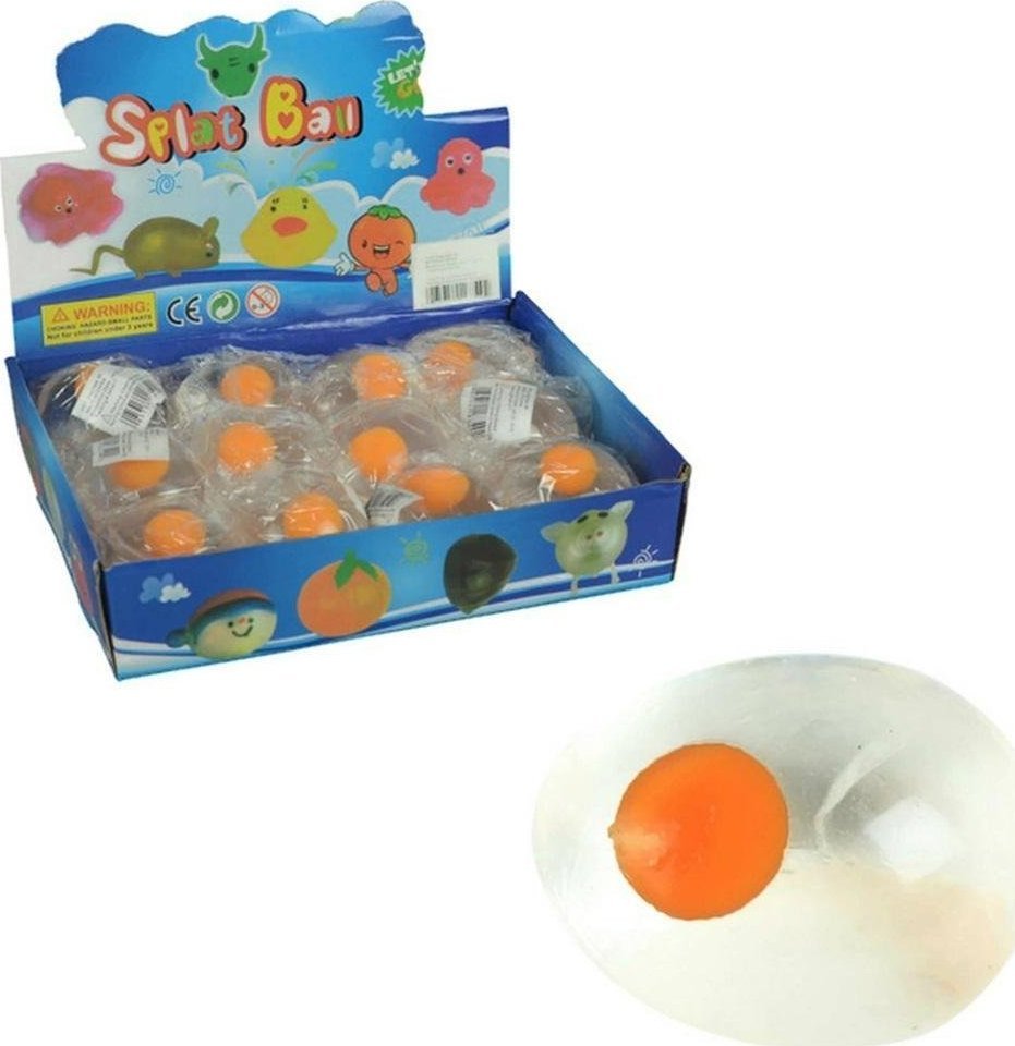 Pro Kids Gniotek Jajo transparentne z żółtkiem