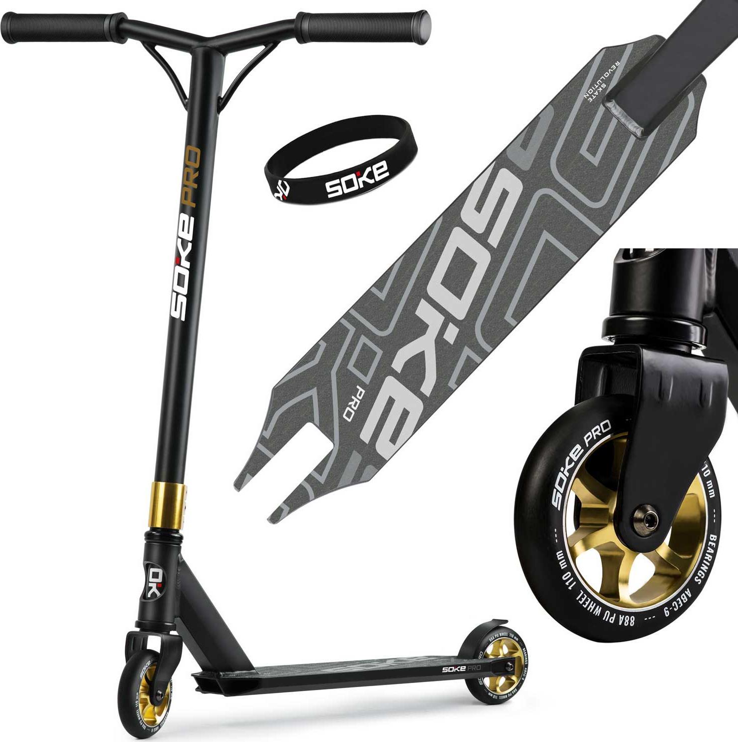 Hulajnoga Soke PRO Złoty (1603)