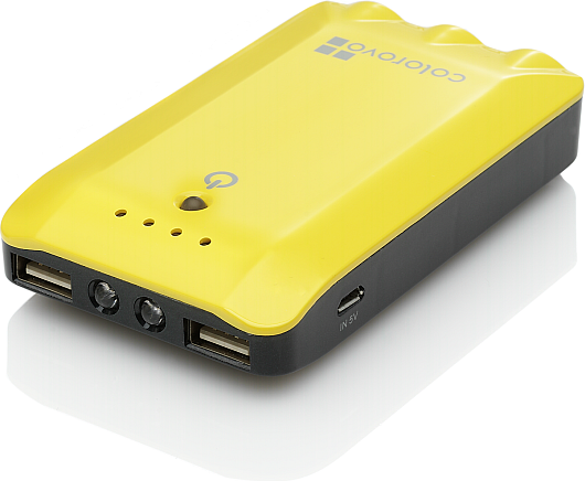 Powerbank Colorovo 6800mAh Żółty