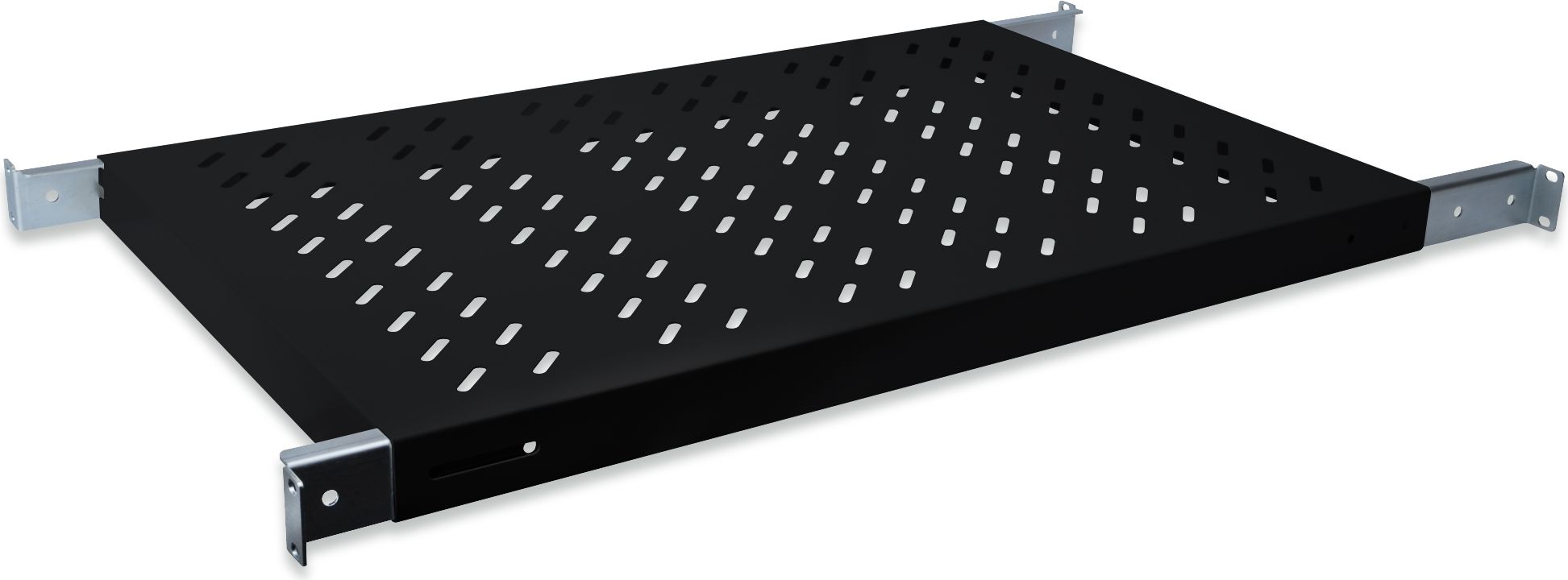 Digitus Półka 19" 1U 700-1000mm Czarna (DN-97649)