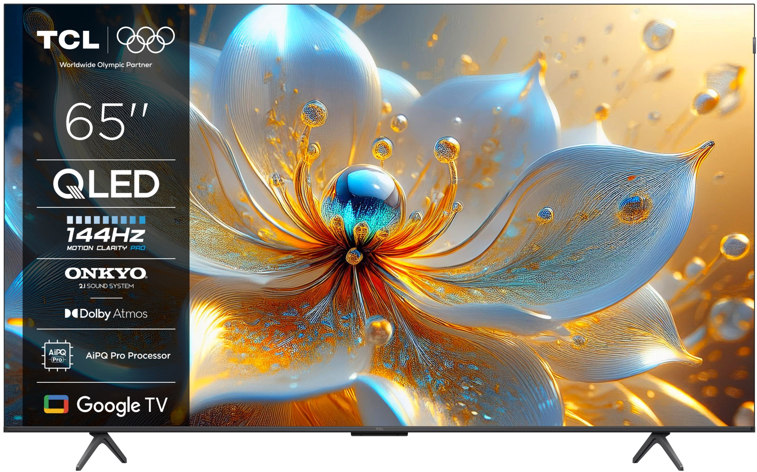 Telewizor TCL 65T8C QLED 65'' 4K Ultra HD Google TV