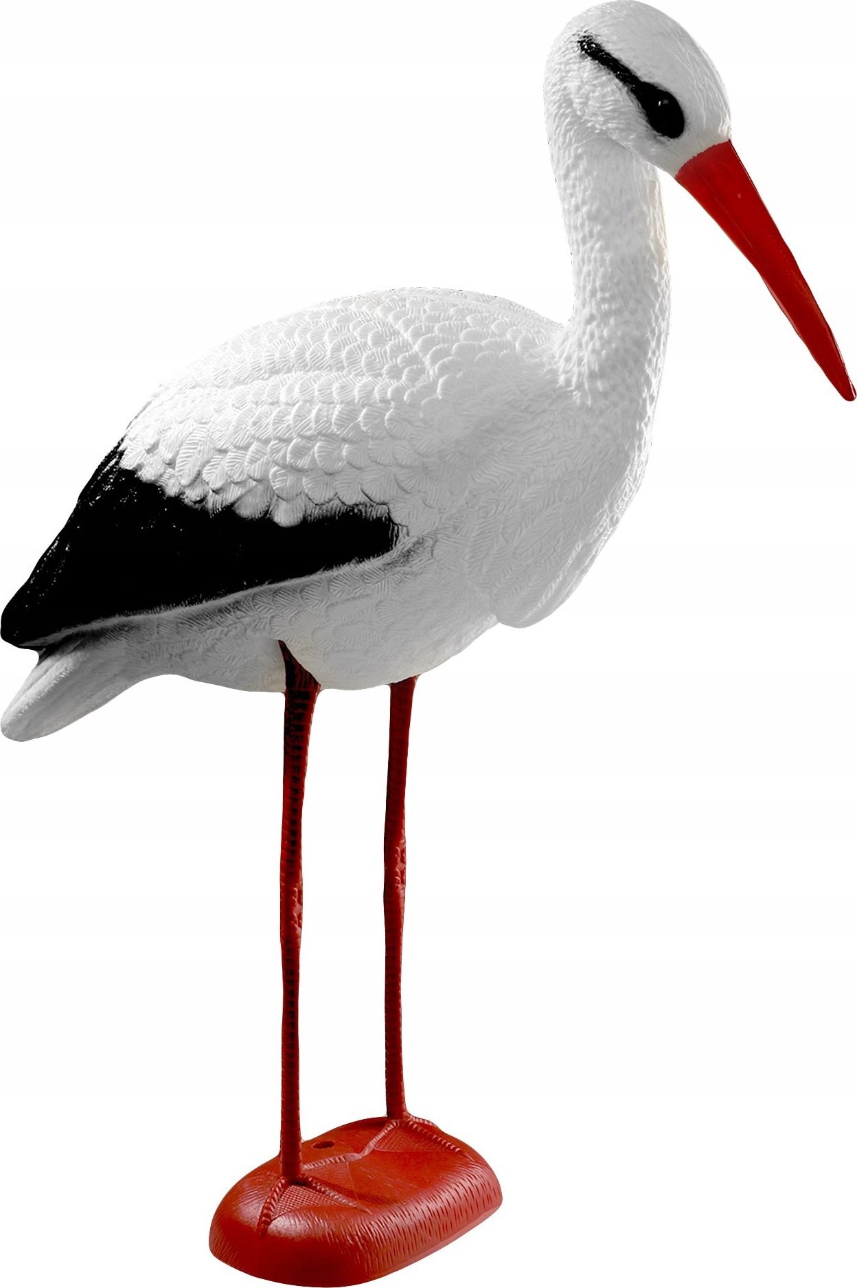 Kadax Figura figurka Ogrodowa Ozdoba Bocian Stojący 78cm