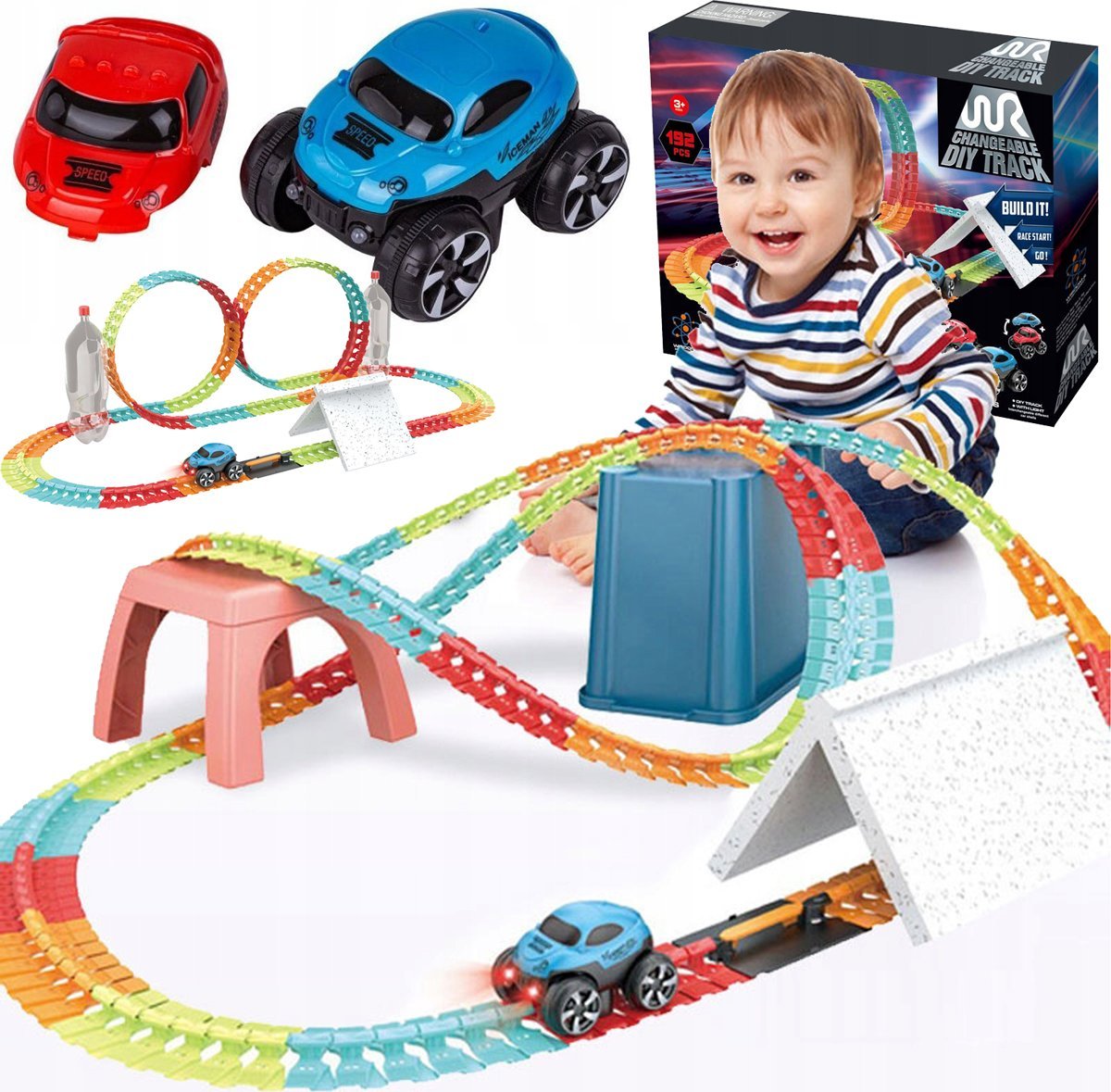 Heckermann Zabawka Tor Samochodowy Heckermann 661-704