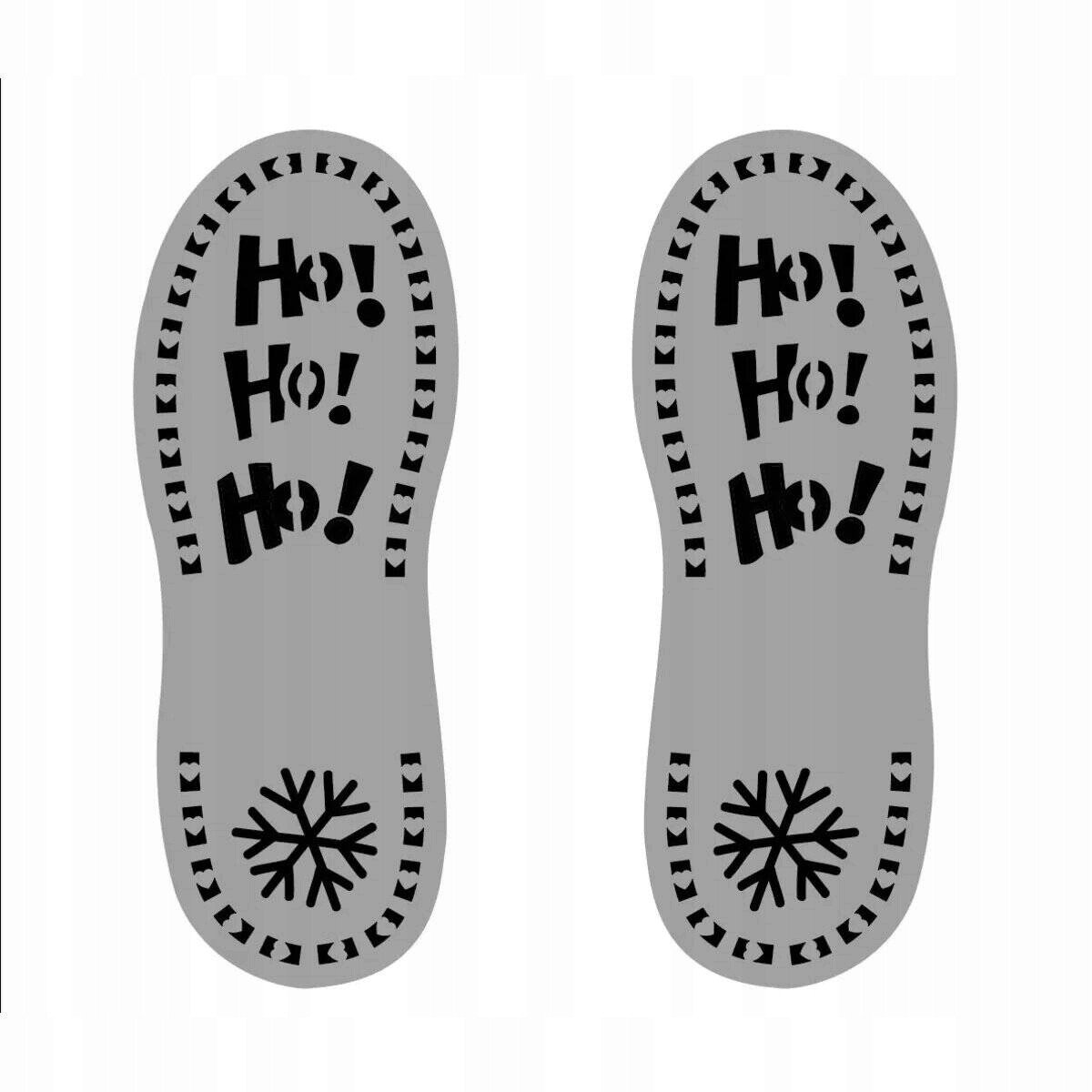 Szablon butów Mikołaja, 33 cm