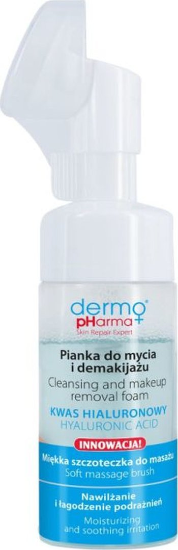 Dermo Pharma Skin Repair Expert Pianka do demakijażu twarzy Kwas Hialuronowy 125ml
