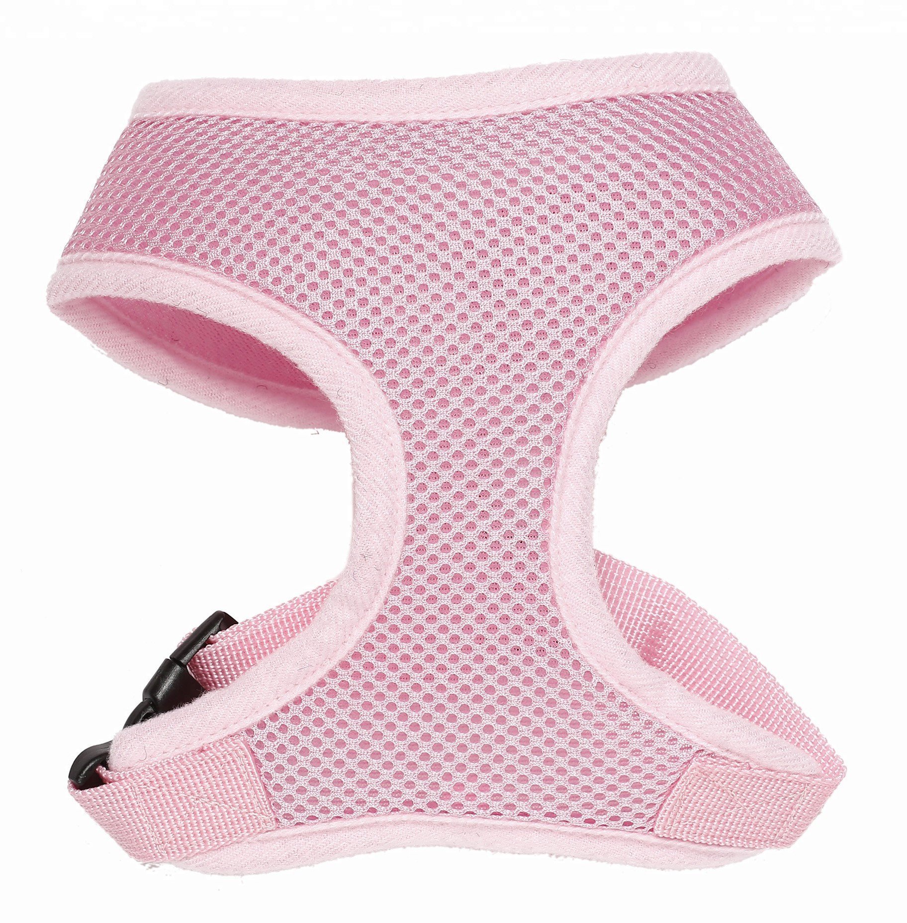 Szelki, dla psa, różowe, siatka i poliester, M, ob.szyi 36cm/ob.klatki 44-57cm