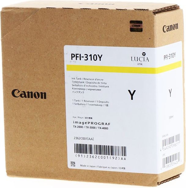 Tusz Canon Tusz PFI-310 Y (Yellow)
