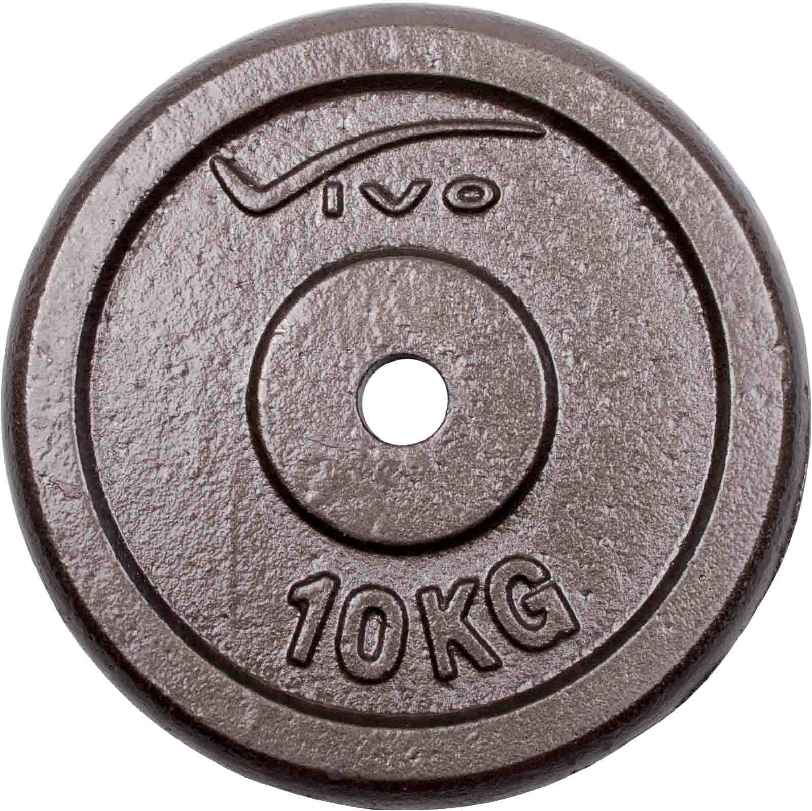 Vivo Obciążenie żeliwne czarne 10 kg (4561806)