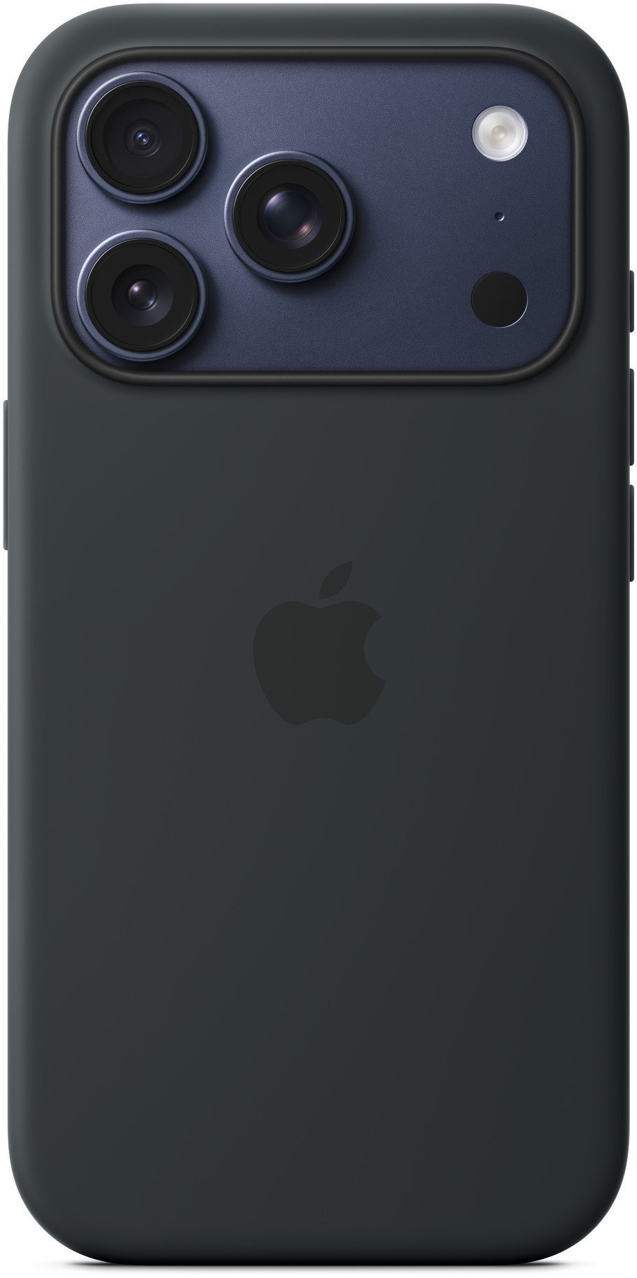 Apple silikonowe etui z MagSafe do iPhone’a 17 Pro – czarne