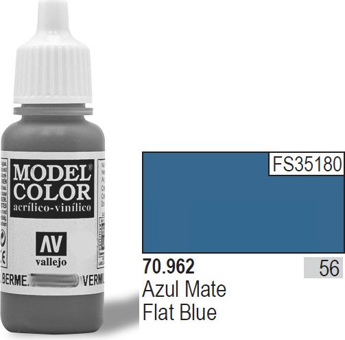 Vallejo VALLEJO Farba Nr56 Flat Blue Matt 17ml - 70962