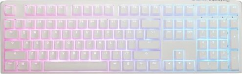 Klawiatura Ducky Ducky One 3 Aura White Gaming Tastatur, RGB LED - MX-Red