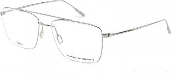 Porsche Design Ramki do okularów Męskie Porsche Design P8381-C-57 57 mm Srebrzysty
