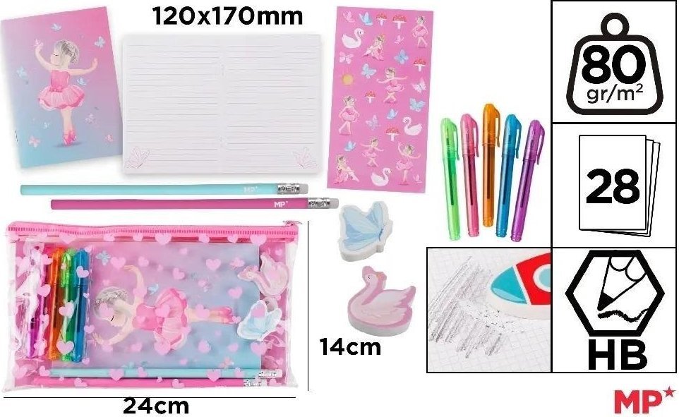 Zestaw do pisania balet