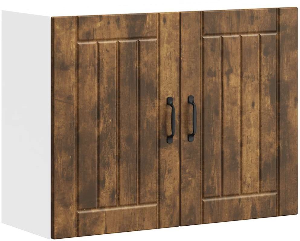 vidaXL Szafka ścienna kuchenna "Lucca" dąb wędzony drewno klejone