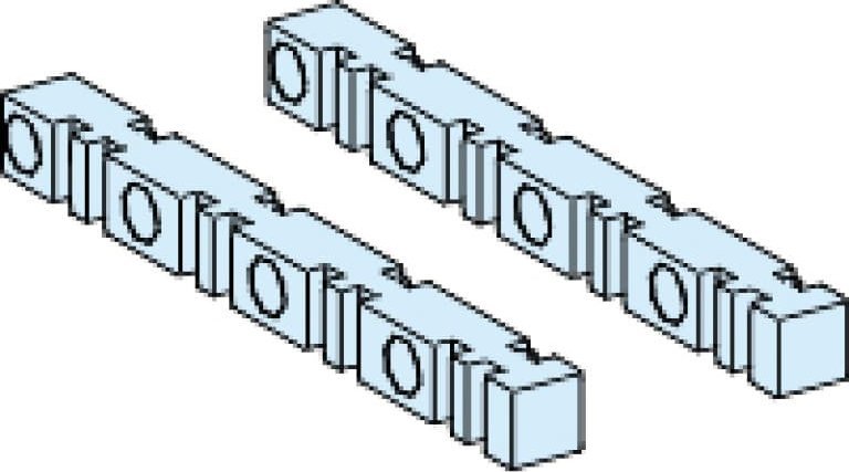 Schneider Electric Wspornik szyn zbiorczych 4P 5/10mm LVS04662