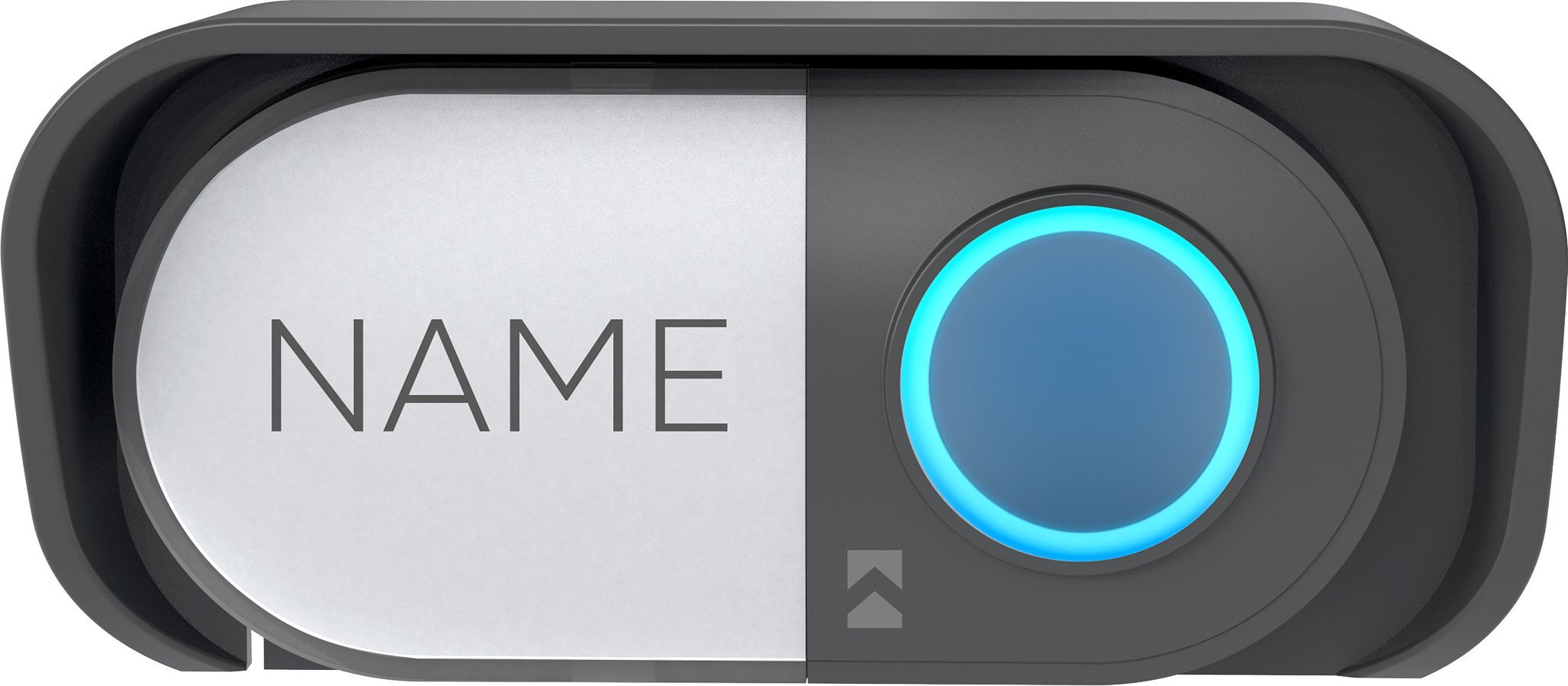 Orno Przycisk bezprzewodowy bateryjny do rozbudowy dzwonków z serii ATEL, czarny