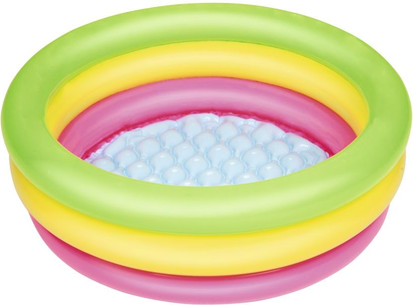 Bestway Basen dmuchany Trzy kolory 70cm (51128)