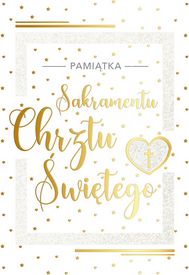 PASSION CARDS Karnet Chrzest Św. PR-184