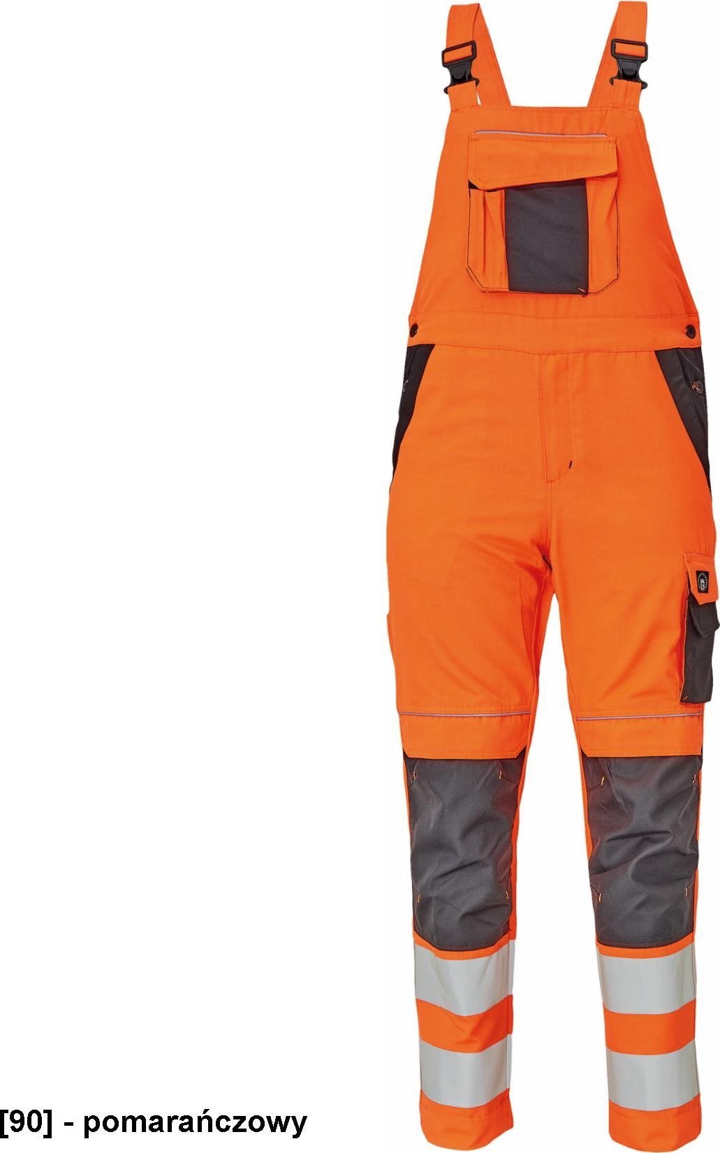 CERVA MAX VIVO HV - ogrodniczki - pomarańczowy 60