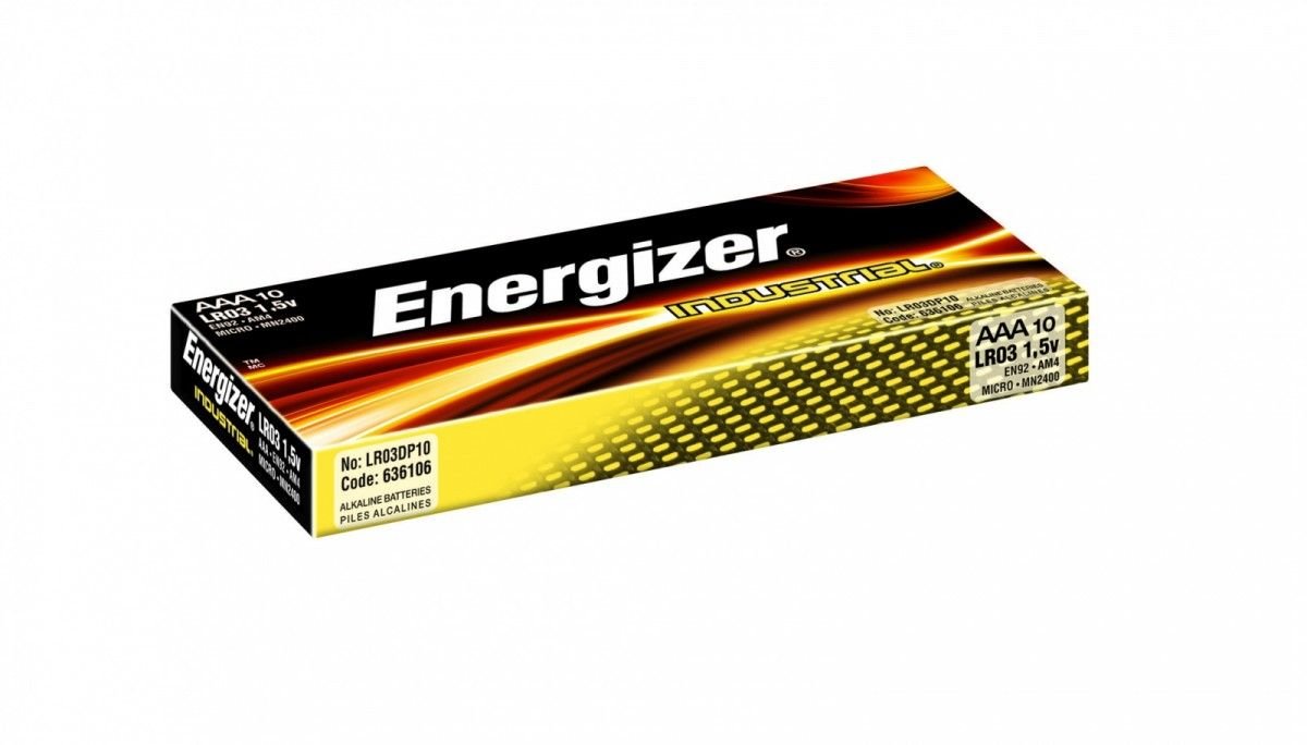 Energizer Bateria Industrial AAA / R03 10 szt.