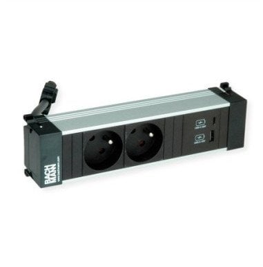 BACHMANN POWER FRAME S 2xUTE 1xUSB A/C 22W 0.2m GST18