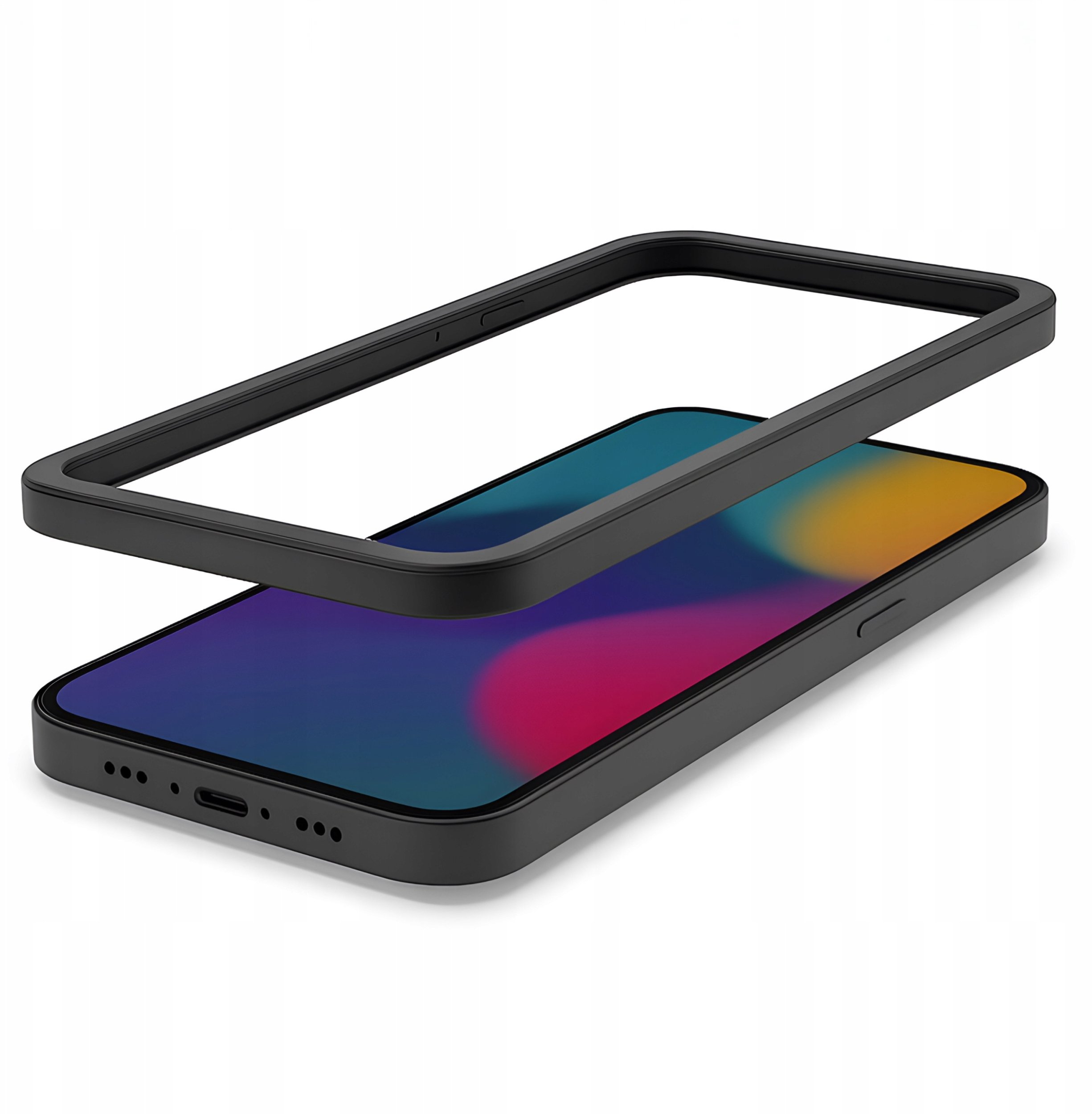 Ramka Montażu Szkła Do Apple iPhone 16 Pro Max / 17 Pro Max Instalacyjna