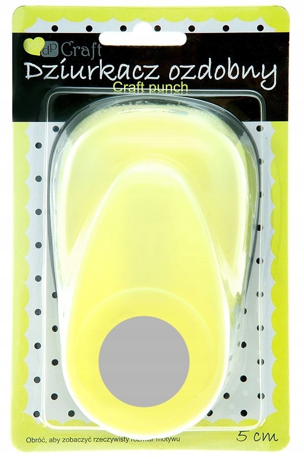 Dziurkacz ozdobny koło 5cm