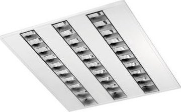 PXF Lighting Oprawa wstropowa Panel LED QUASET 3x PAR-S 45W 4980lm 4000K 595x595mm PX4087009