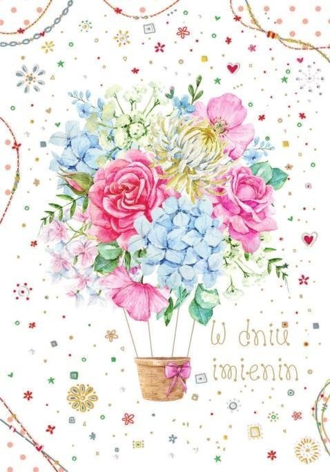 Trend Kartka okolicznościowa Imieniny TS112