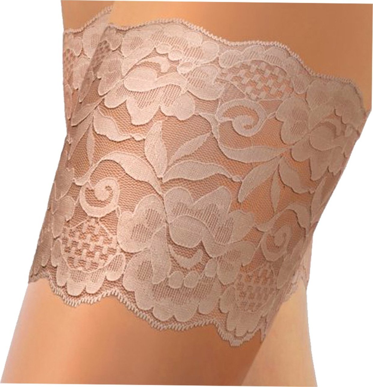 Mirella Opaska na uda przeciw otarciom koronka Mirella rozmiar 76-86 cm Natural (199)