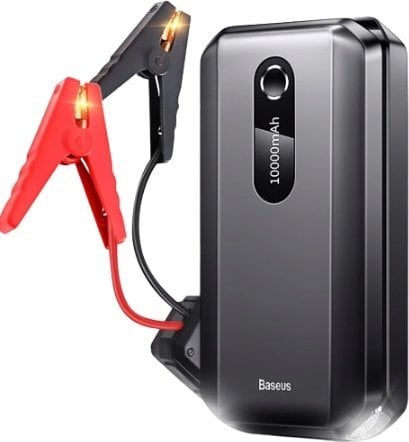 Baseus Super Energy Air Series Car Jump Starter (10000mAh, 1000A Peak Current) Cluster Black