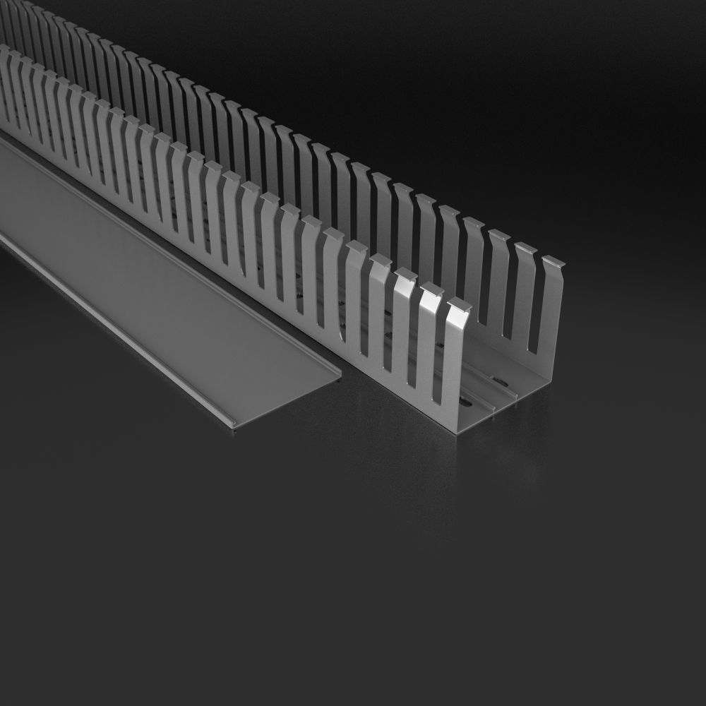 EM Group Korytko grzebieniowe 80x80 Kanał kablowy z pokrywą 1m 4/6/ 0531