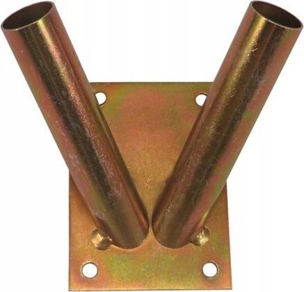 UN UCHWYT DO FLAGI PODWÓJNY OC. ŻÓŁTY (1 SZT)