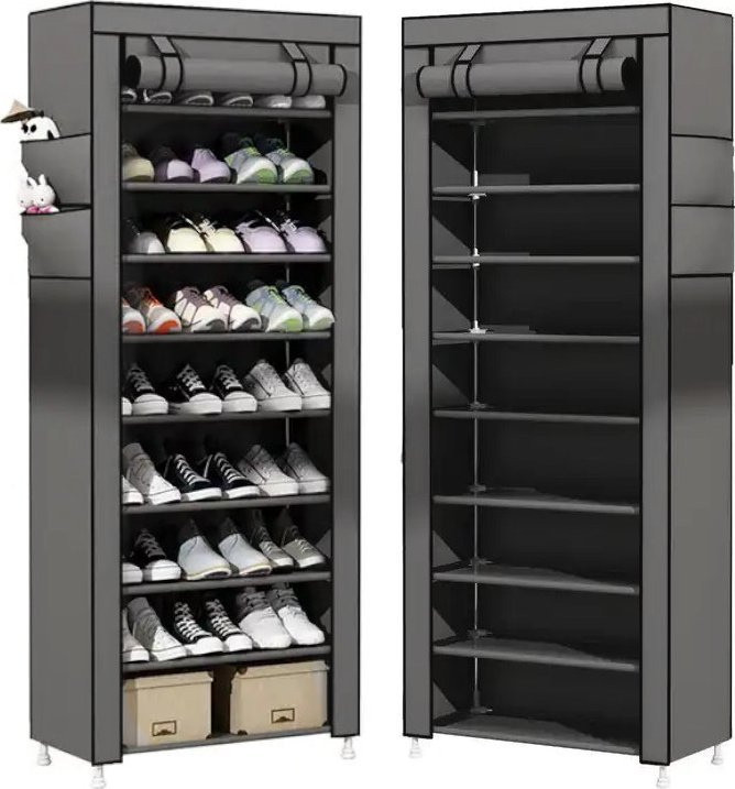 Severno Szafka materiałowa półka regał na buty