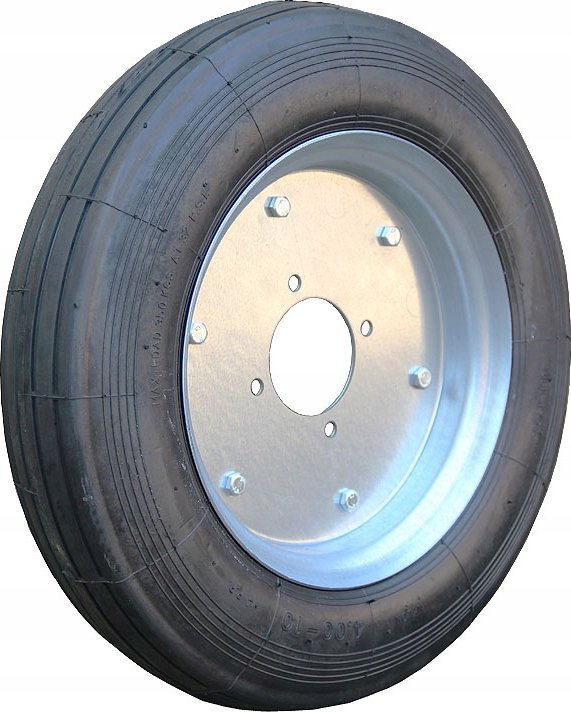 Traktor ogrodowy Geko Koło pneumatyczne z dętką do zgrabiarki 4.00-10 z piastą