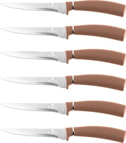 Berlinger Haus ZESTAW NOŻY DO STEKÓW 6 szt. BERLINGER HAUS BH-2811 ROSE GOLD