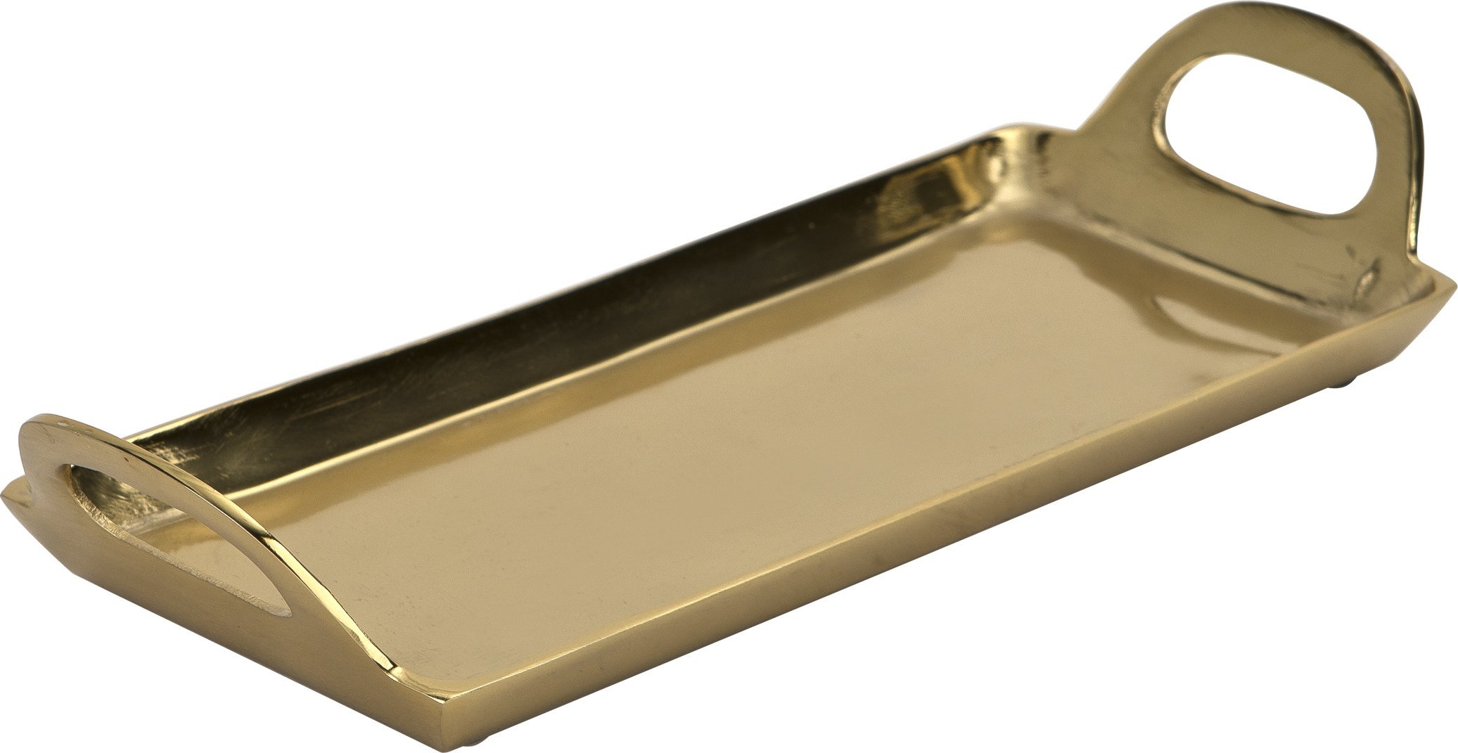 Ewax Taca dekoracyjna 34,5x13 cm złota EW2279