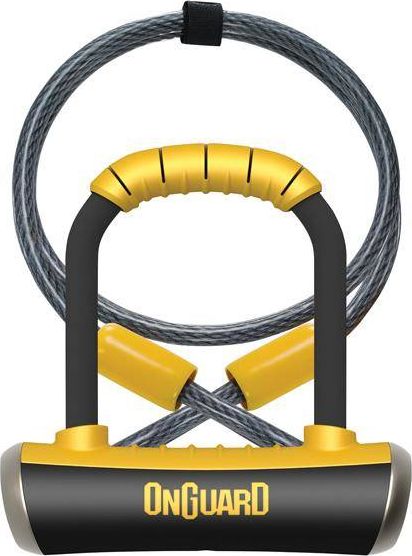 OnGuard Zapięcie rowerowe U-Lock ONGUARD PitBull Mini DT 8008 - 14mm 90mm 140mm - 5 x Kluczy z kodem + linka 10mm 120cm