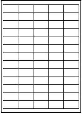 Logo Etykiety A4, matowe, białe, 65 etykiety, 140g/m2, 10 szt. (32201)