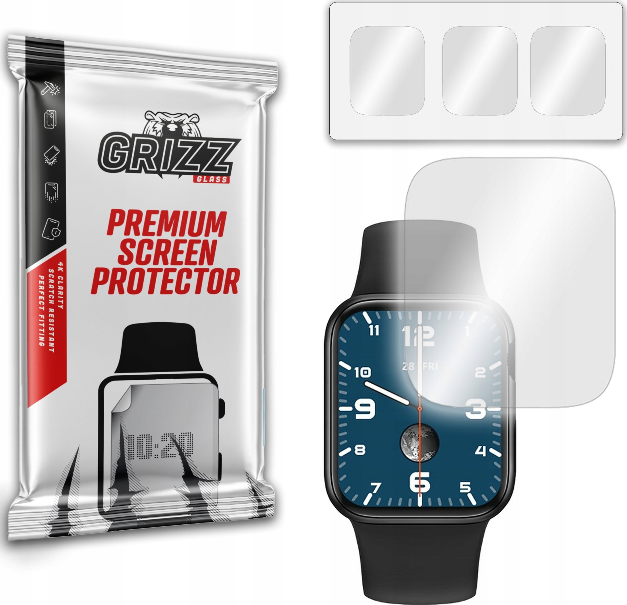 GrizzGlass Folia hydrożelowa Grizz Smartwatch HW12