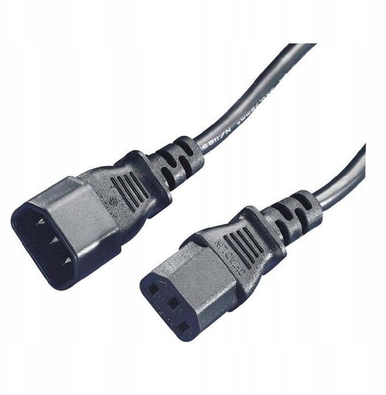 NN PC kabel IEC in/out przewód zasilający przedłuż