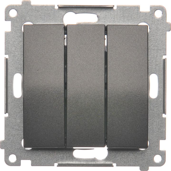 Kontakt-Simon Łącznik potrójny Simon 54 antracyt (DW31.01/48)