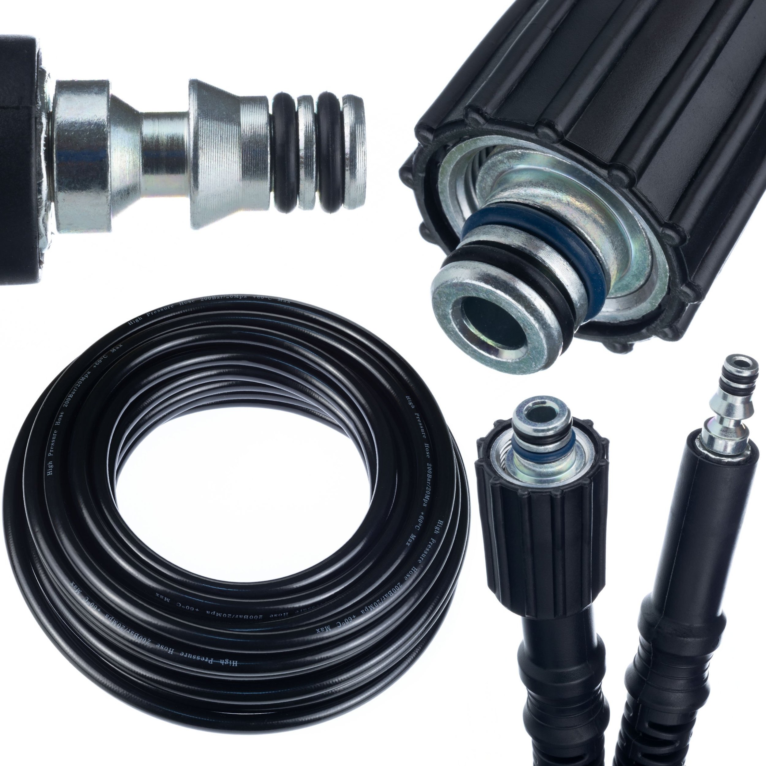 Rosfix WĄŻ WYSOKOCIŚNIENIOWY 10M CLICK-M22 DO MYJKI CIŚ. PARKSIDE PHD 100 110 135