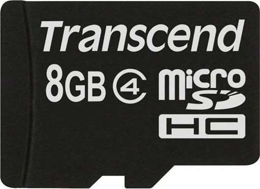 Karta Transcend MicroSDHC 8 GB Class 4 (TS8GUSDC4)