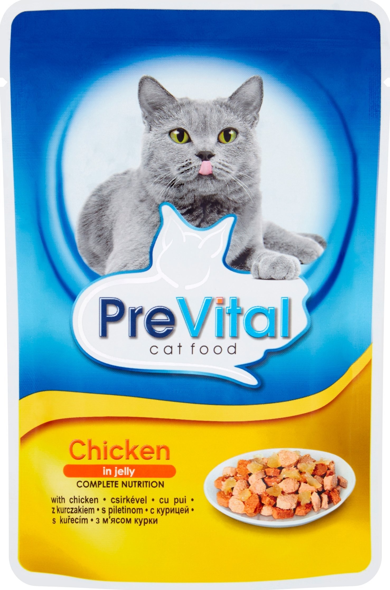 PREVITAL kurczak w galaretce dla kotów 100g