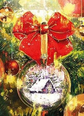 HENRY Karnet B6 Boże Narodzenie Bombka